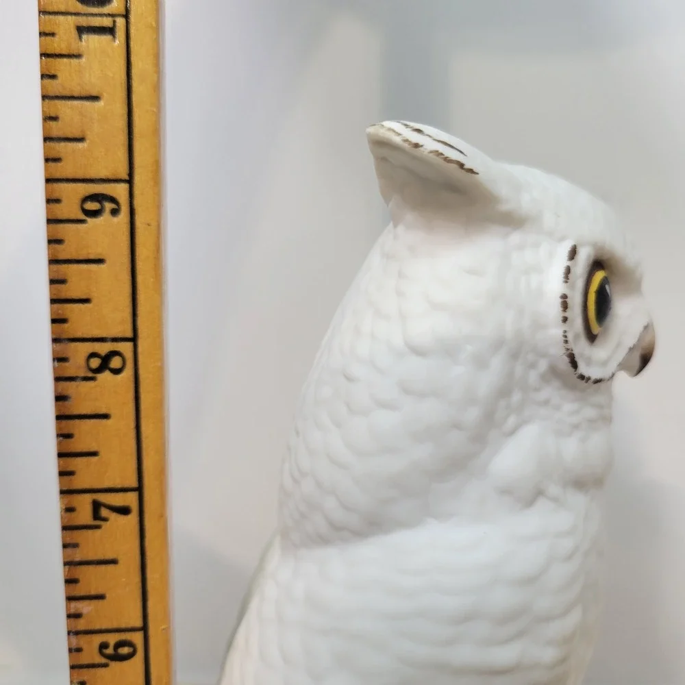 Bolina‎ Trenton USA Ceramic Owl Figurine Statue Owl on Books Decor - Picture 8 of 8